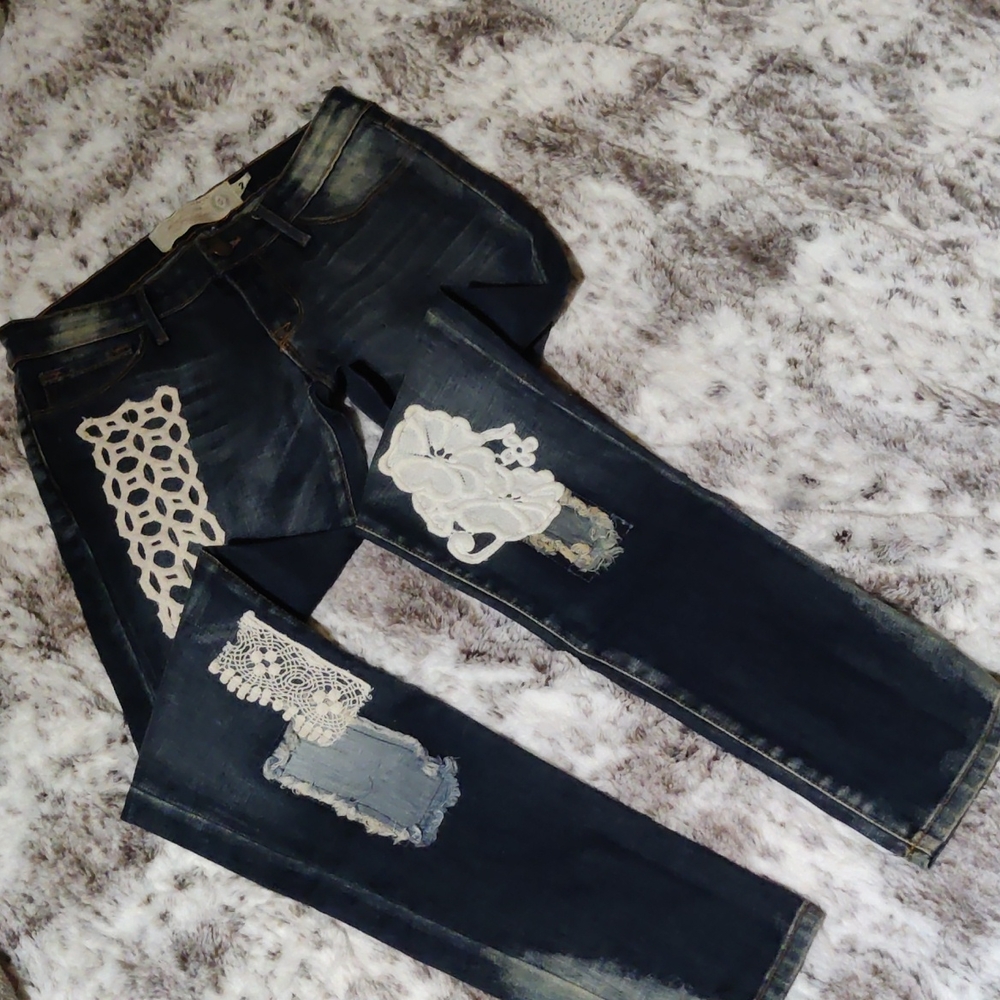 Free People Artisan de Luxe skinny jeans